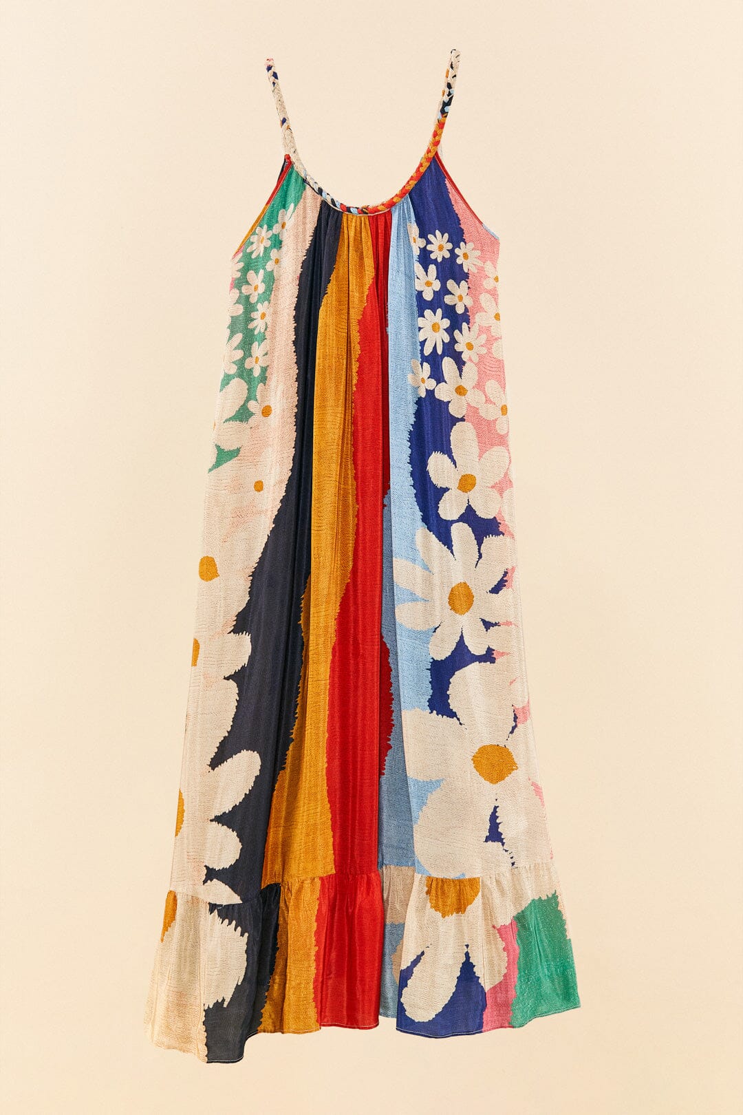 Robe longue Super Fun Daisy - Multicolore