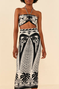 Jupe Macaw Elegance en maille - Noir