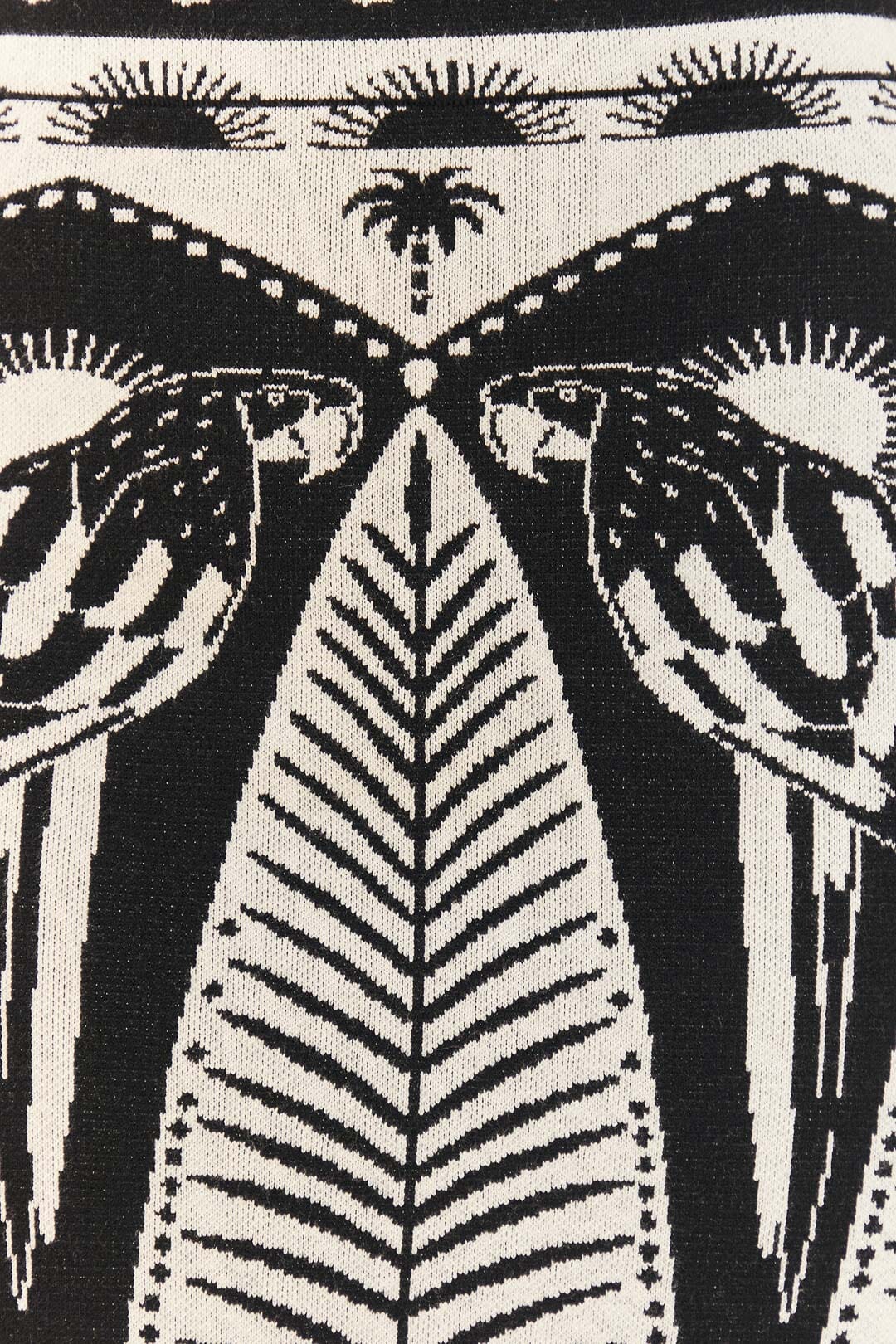 Jupe Macaw Elegance en maille - Noir