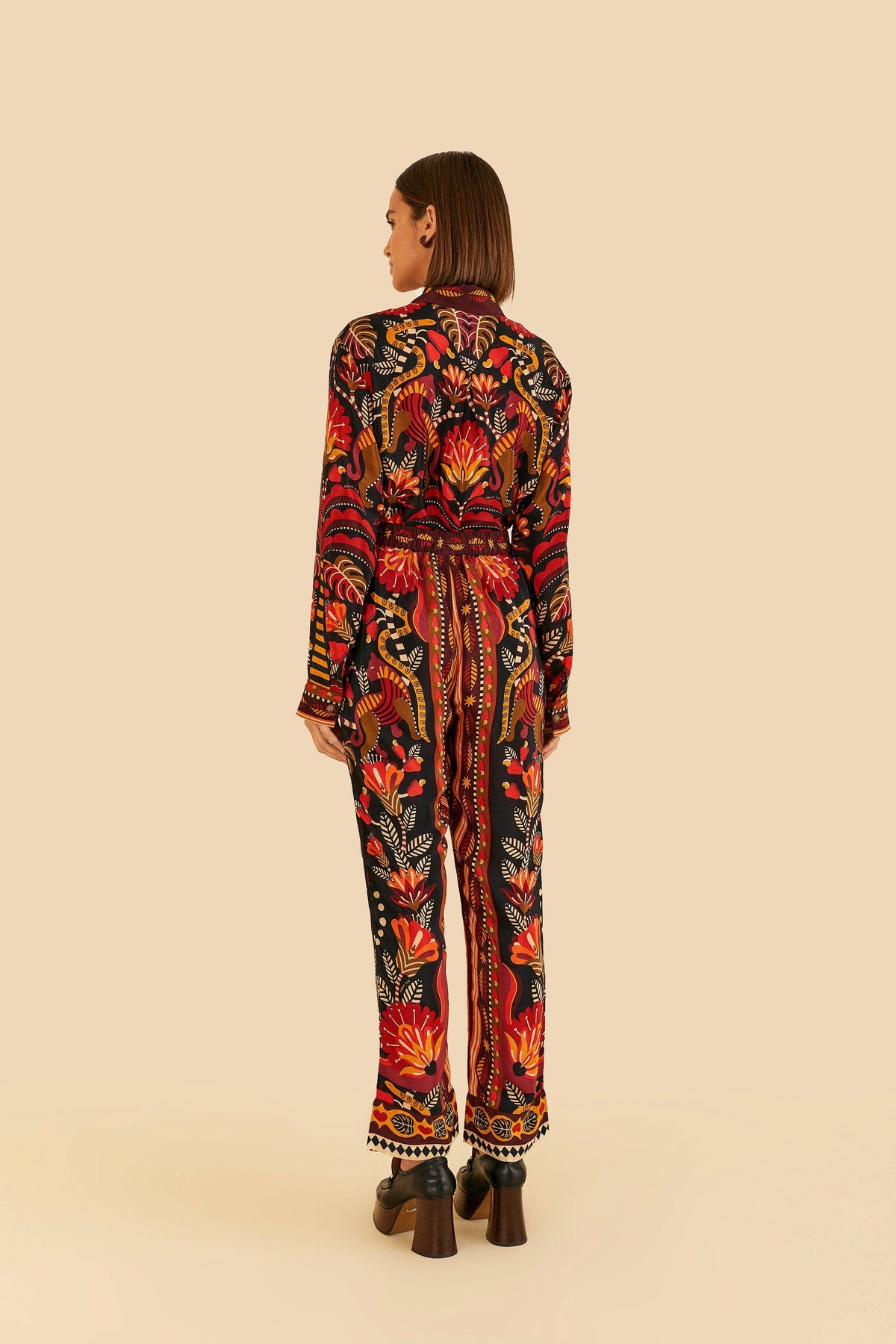 Pantalon Nature Beauty - Rouge