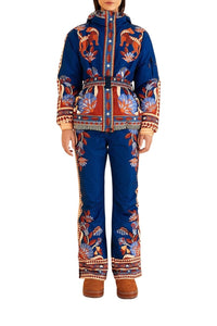 Pantalon de ski nature beauté - Bleu