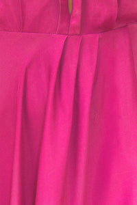 Robe longue à manches longues - Rose