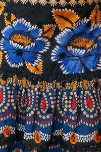 Mini jupe Sparkle Ainika en coton - Bleu