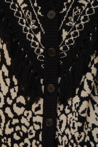 Cardigan Garden Pineapple - Noir