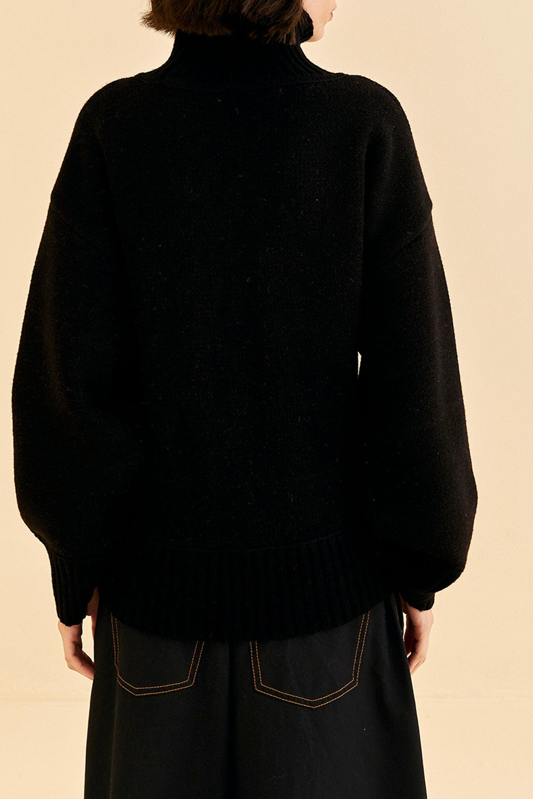 Pull Peixe en maille - Noir