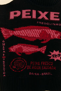Pull Peixe en maille - Noir