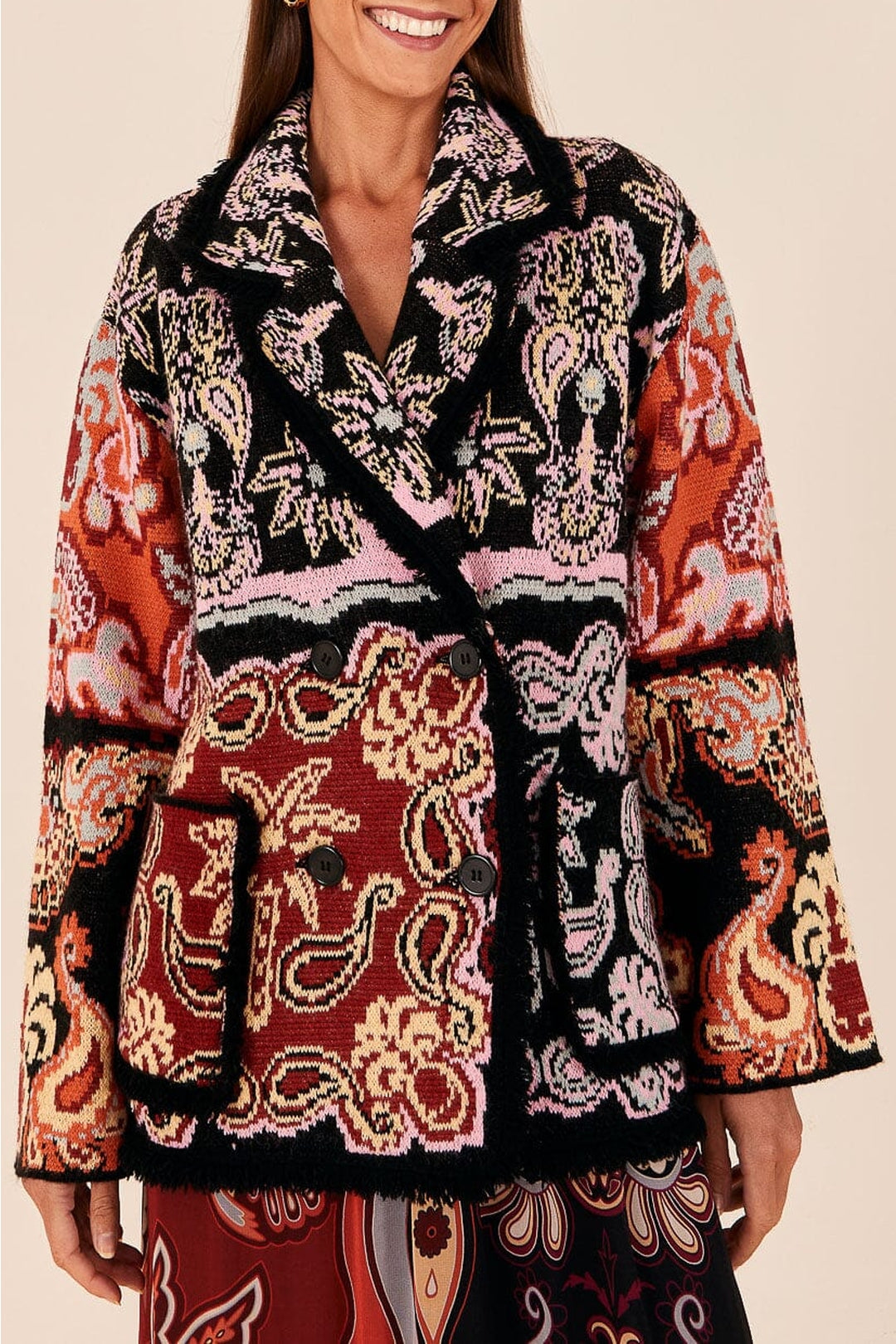 Blazer en maille Sweet Mermaids - Multicolore