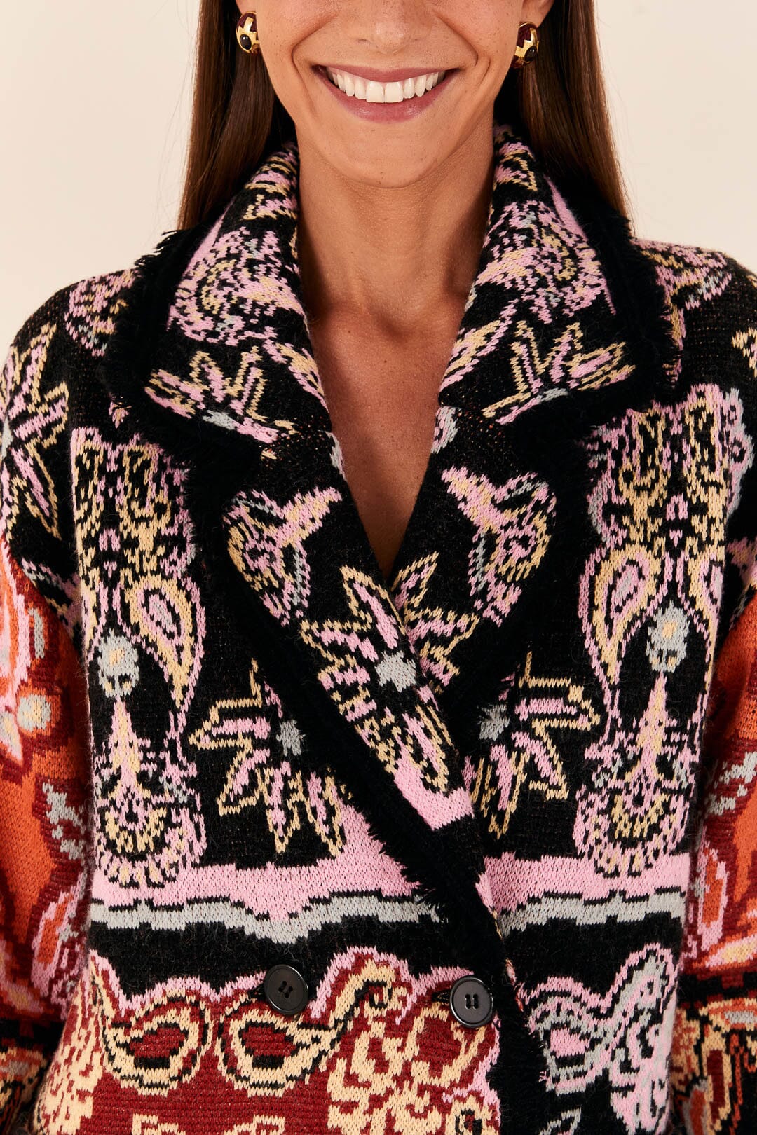 Blazer en maille Sweet Mermaids - Multicolore