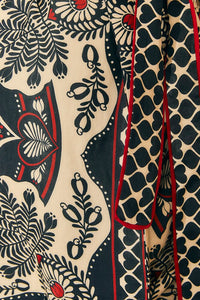 Kimono Passion Scarf - Noir