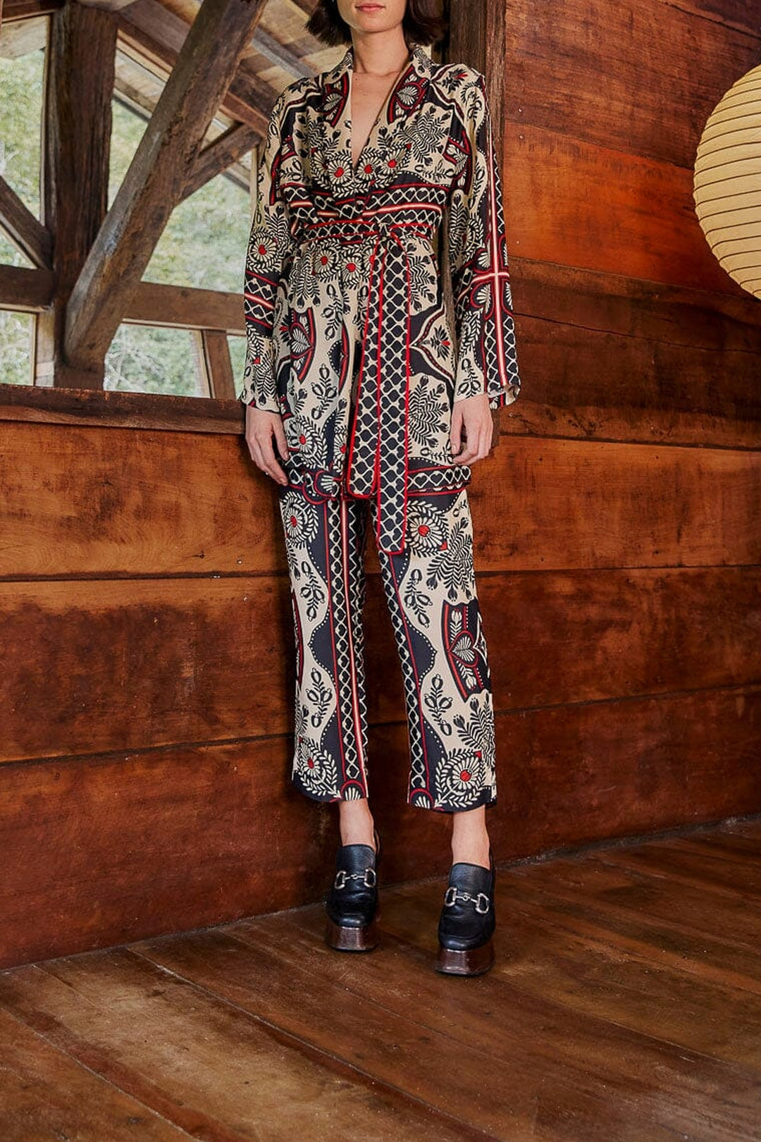 Pantalon Passion Scarf - Noir