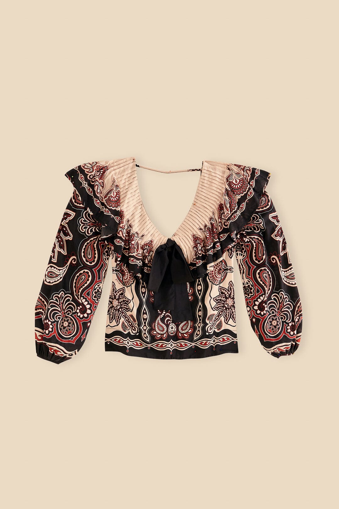 Blouse Sweet Mermaids en coton - Noir