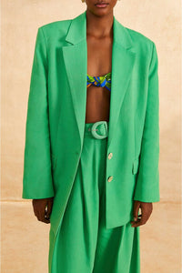 Blazer Bright en coton - Vert