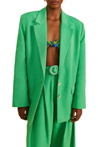 Blazer Bright en coton - Vert