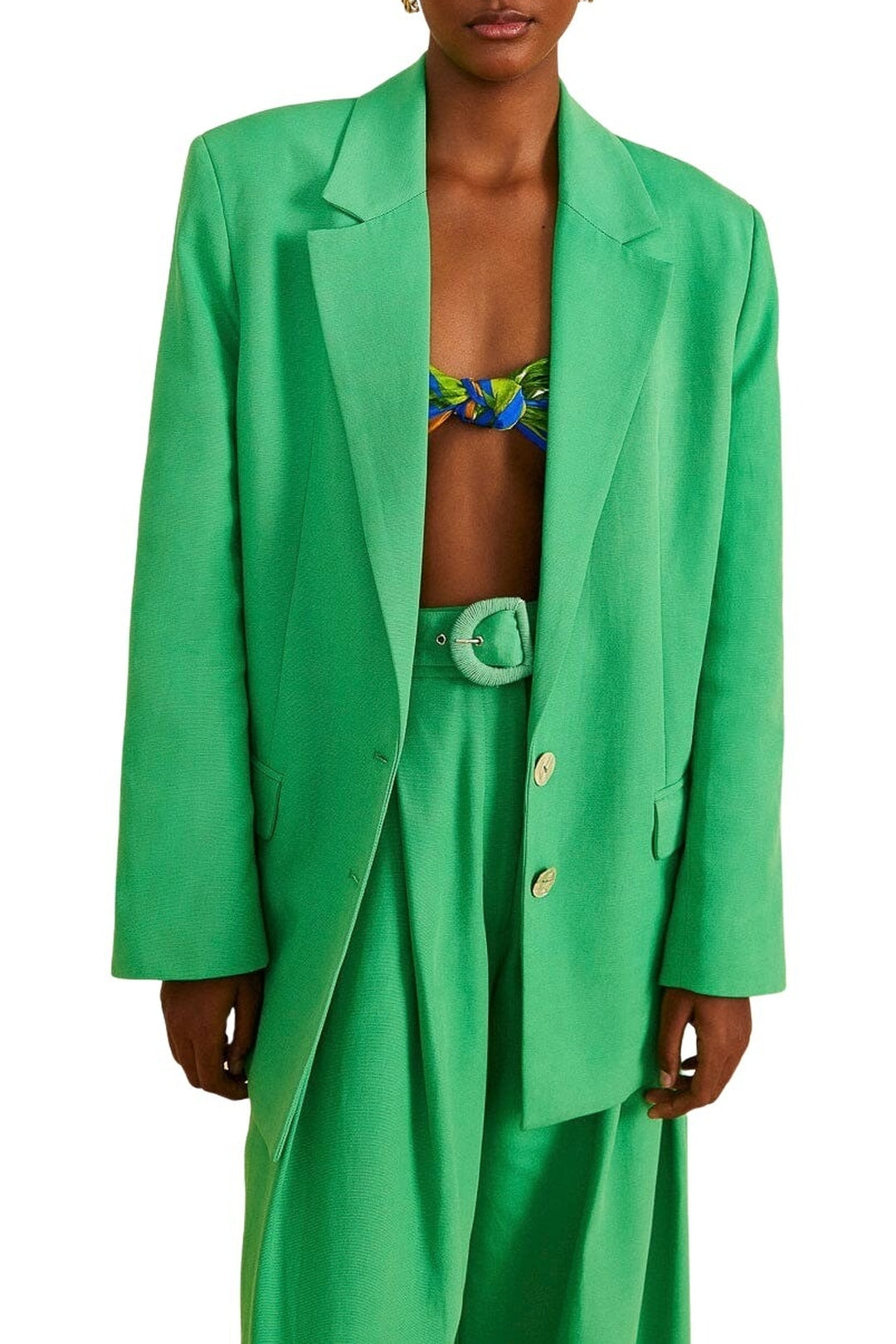 Blazer Bright en coton - Vert