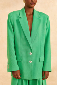 Blazer Bright en coton - Vert