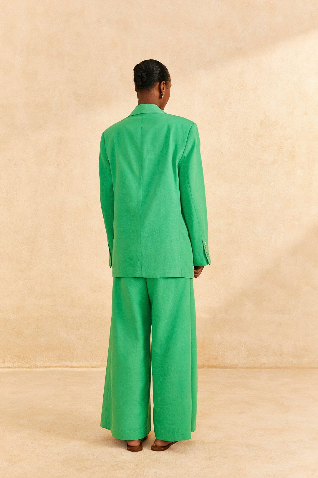 Blazer Bright en coton - Vert