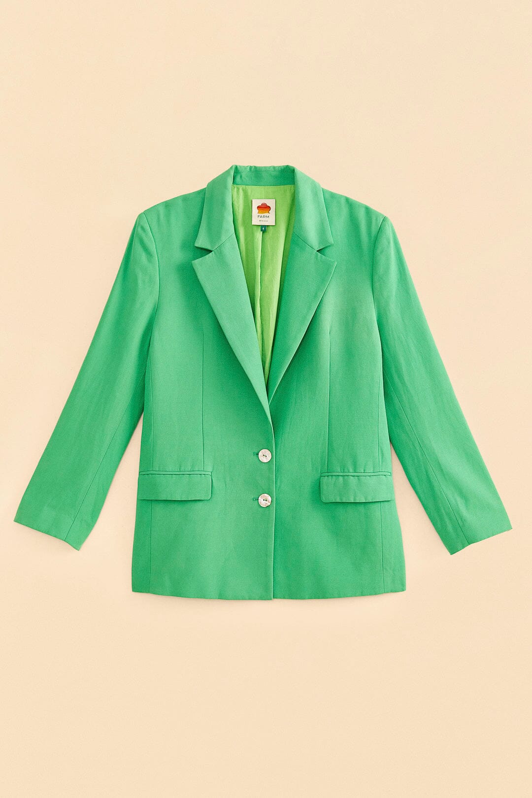 Blazer Bright en coton - Vert