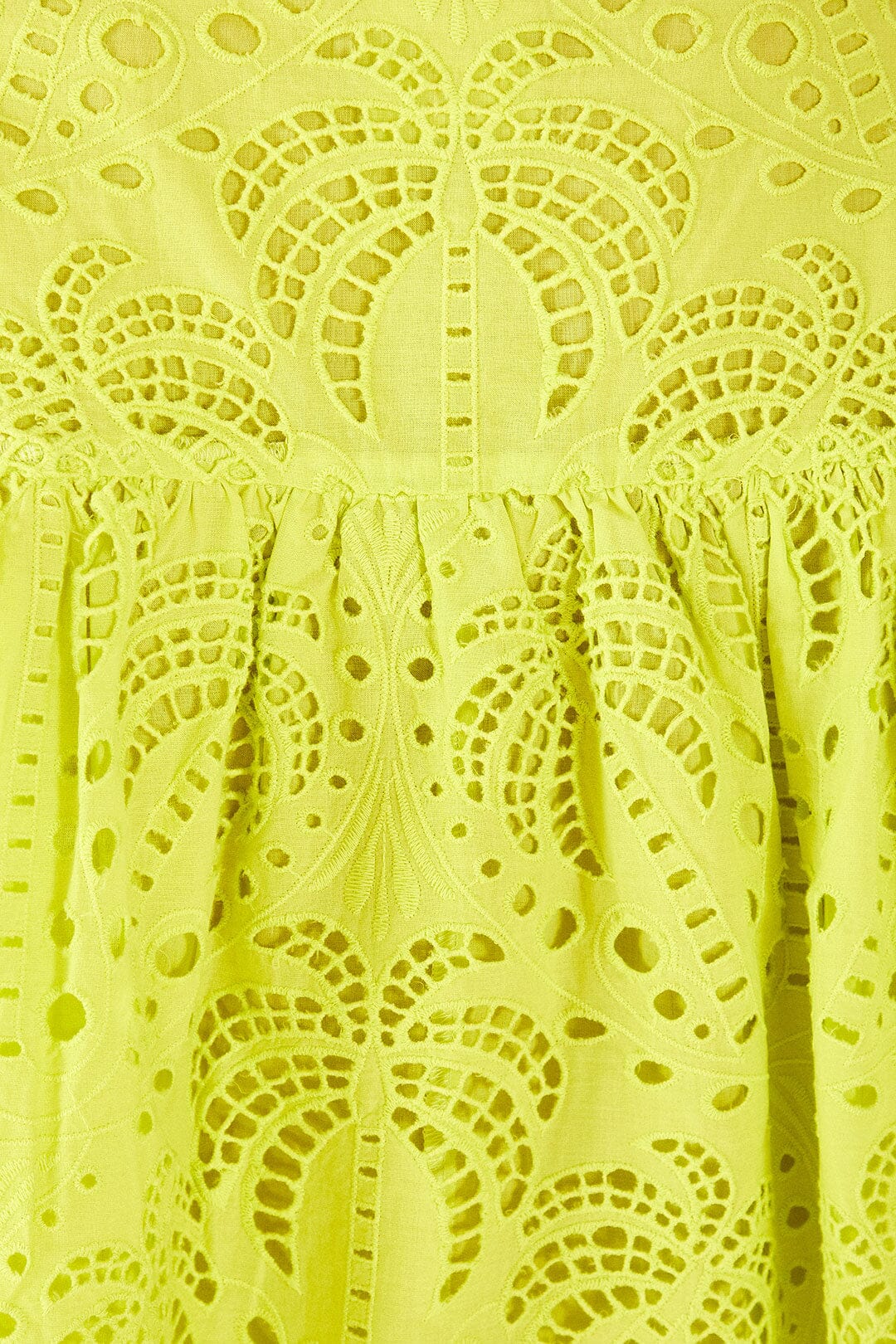 Blouse Palmiers richilier anis en coton - Vert