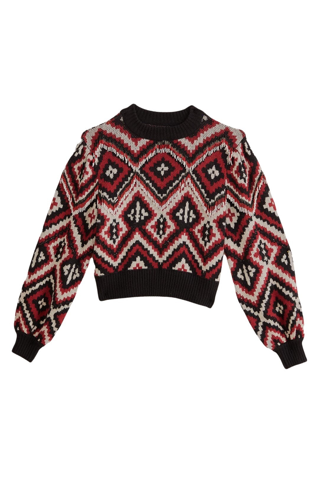 Pull Rauti à perles en maille - Multicolore