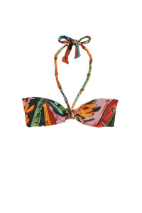 Haut de bikini Banana Foliage - Multicolore