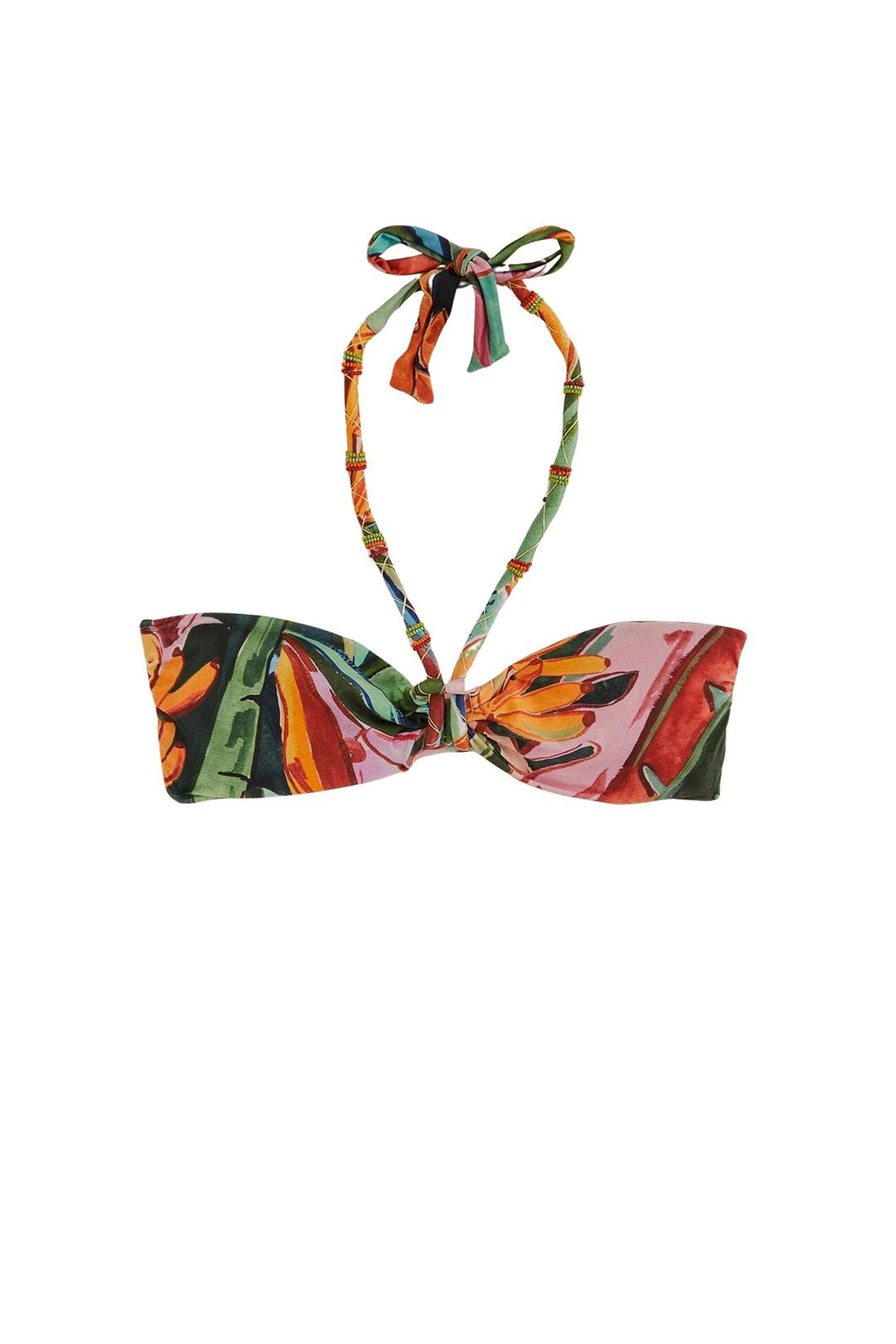 Haut de bikini Banana Foliage - Multicolore