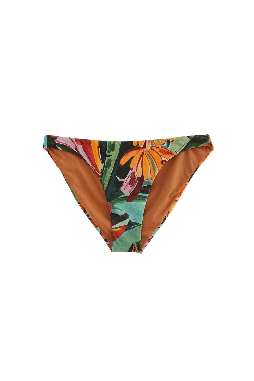 Bas de bikini Banana Foliage - Multicolore