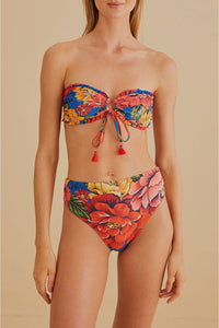 Bas de bikini réversible Chita d'hiver - Rouge