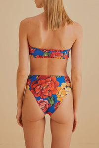 Bas de bikini réversible Chita d'hiver - Rouge