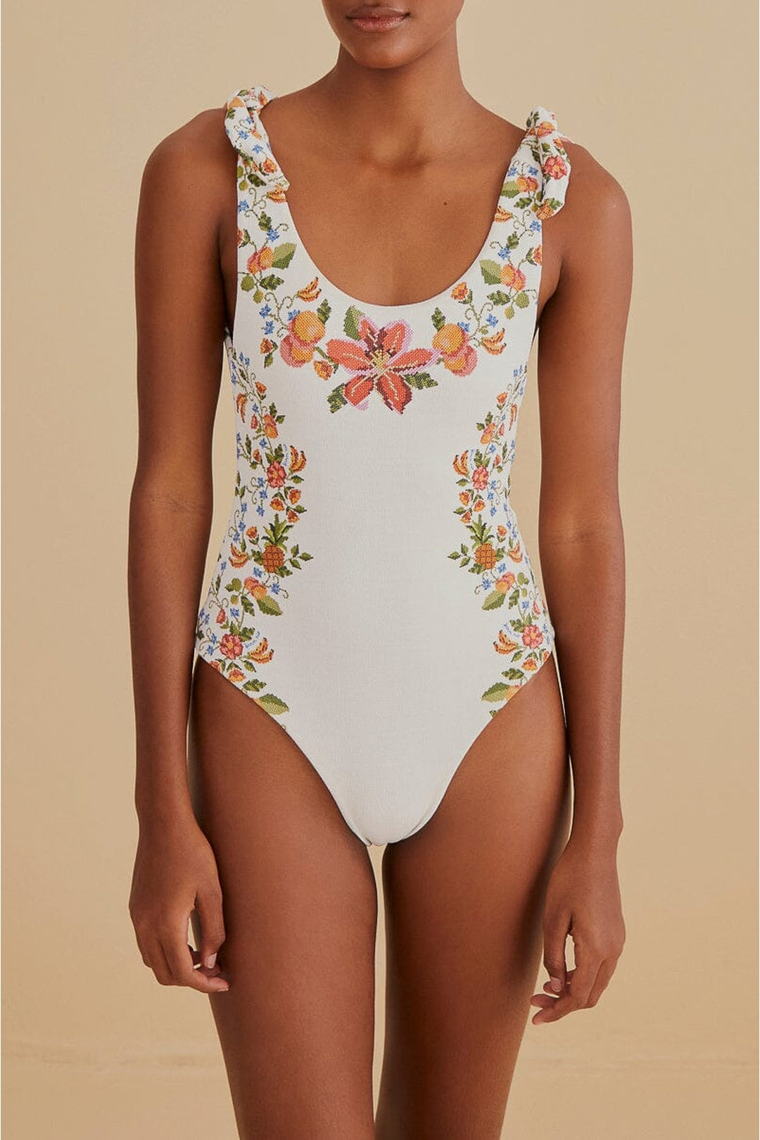 Maillot de bain une pièce Banana Vitamin - Jaune