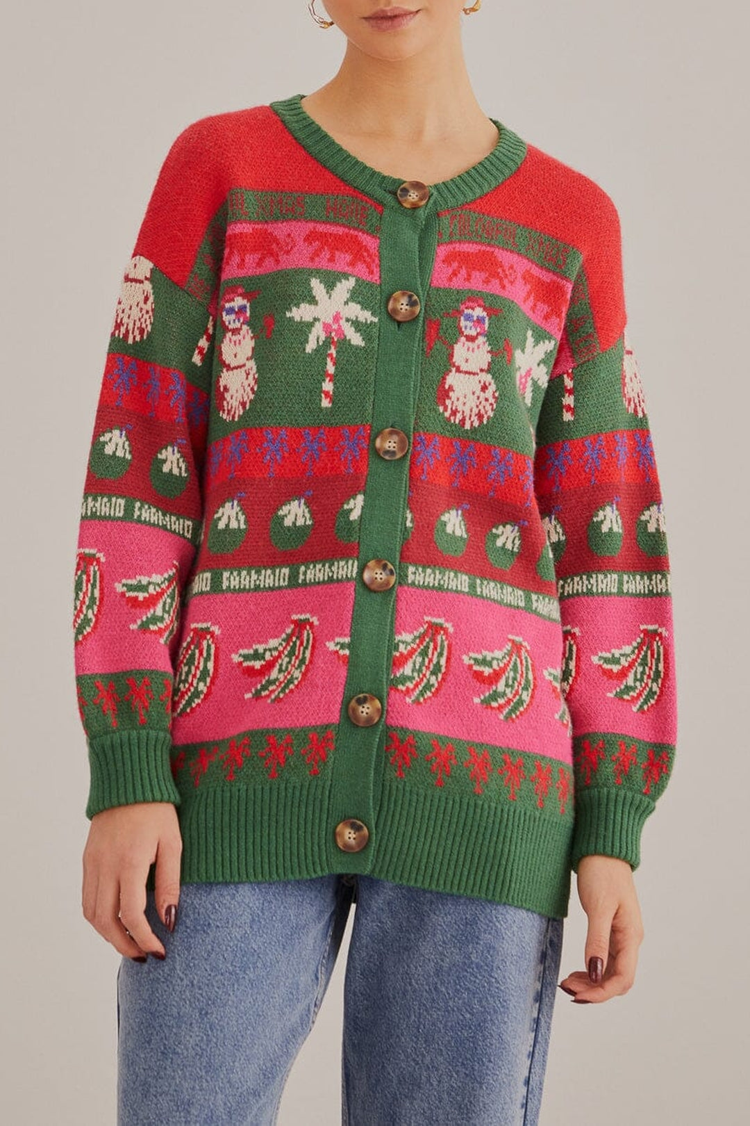 Cardigan Anika Noël Tropical - Multicolore