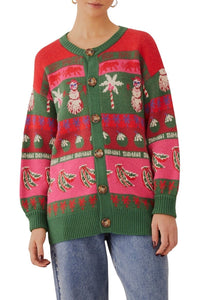 Cardigan Anika Noël Tropical - Multicolore