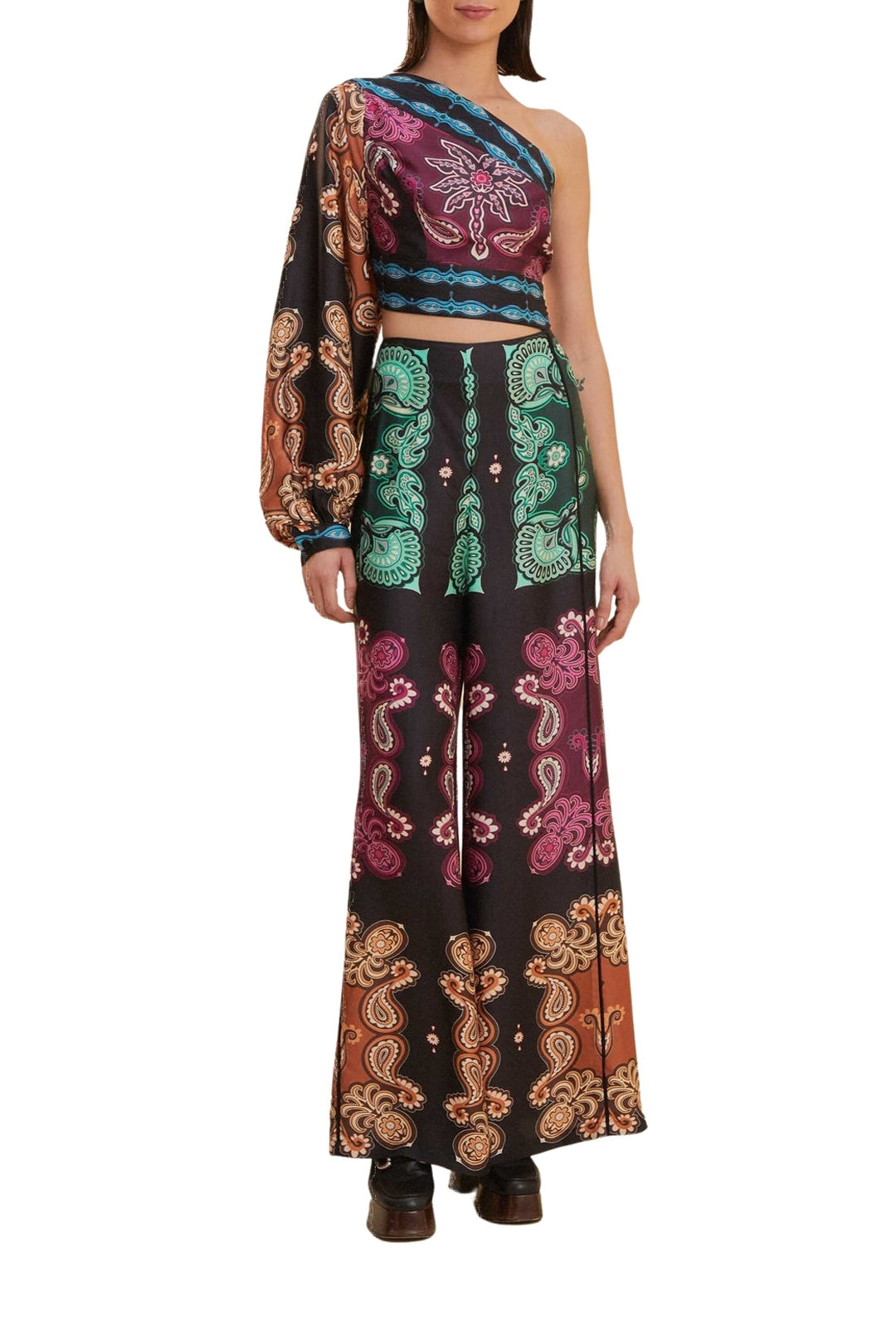 Combinaison Sweet Mermaids asymétrique - Multicolore