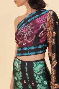 Combinaison Sweet Mermaids asymétrique - Multicolore