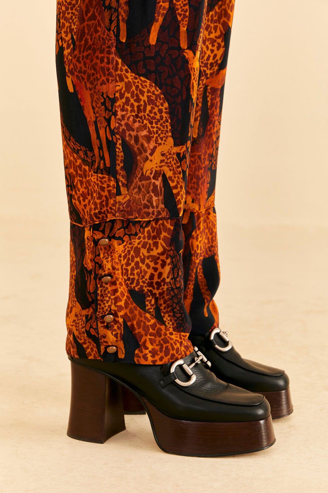 Pantalon Giraffes - Marron