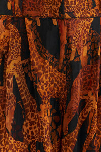 Pantalon Giraffes - Marron
