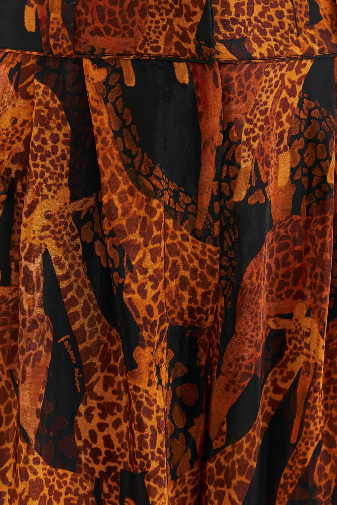 Pantalon Giraffes - Marron