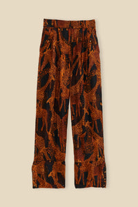 Pantalon Giraffes - Marron