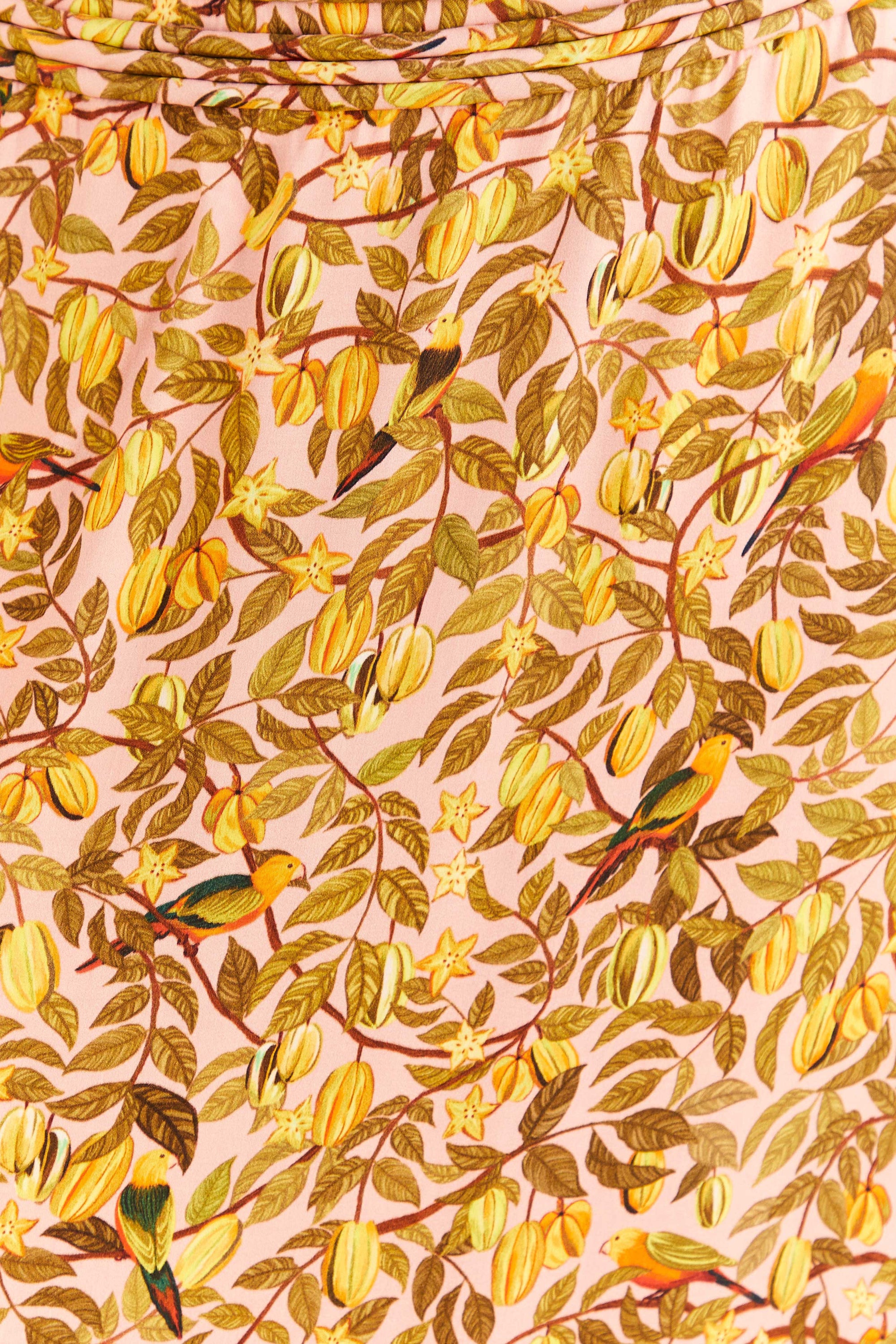 Jupe midi Carambole - Jaune