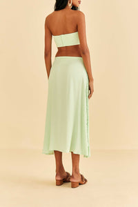 Jupe midi Mint - Vert