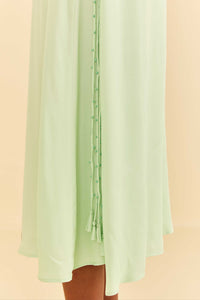 Jupe midi Mint - Vert