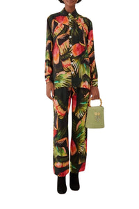 Chemise Painted Toucans - Vert
