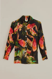 Chemise Painted Toucans - Vert