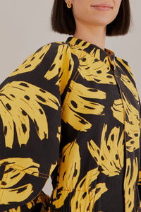 Combinaison Bossa Banana en coton - Jaune