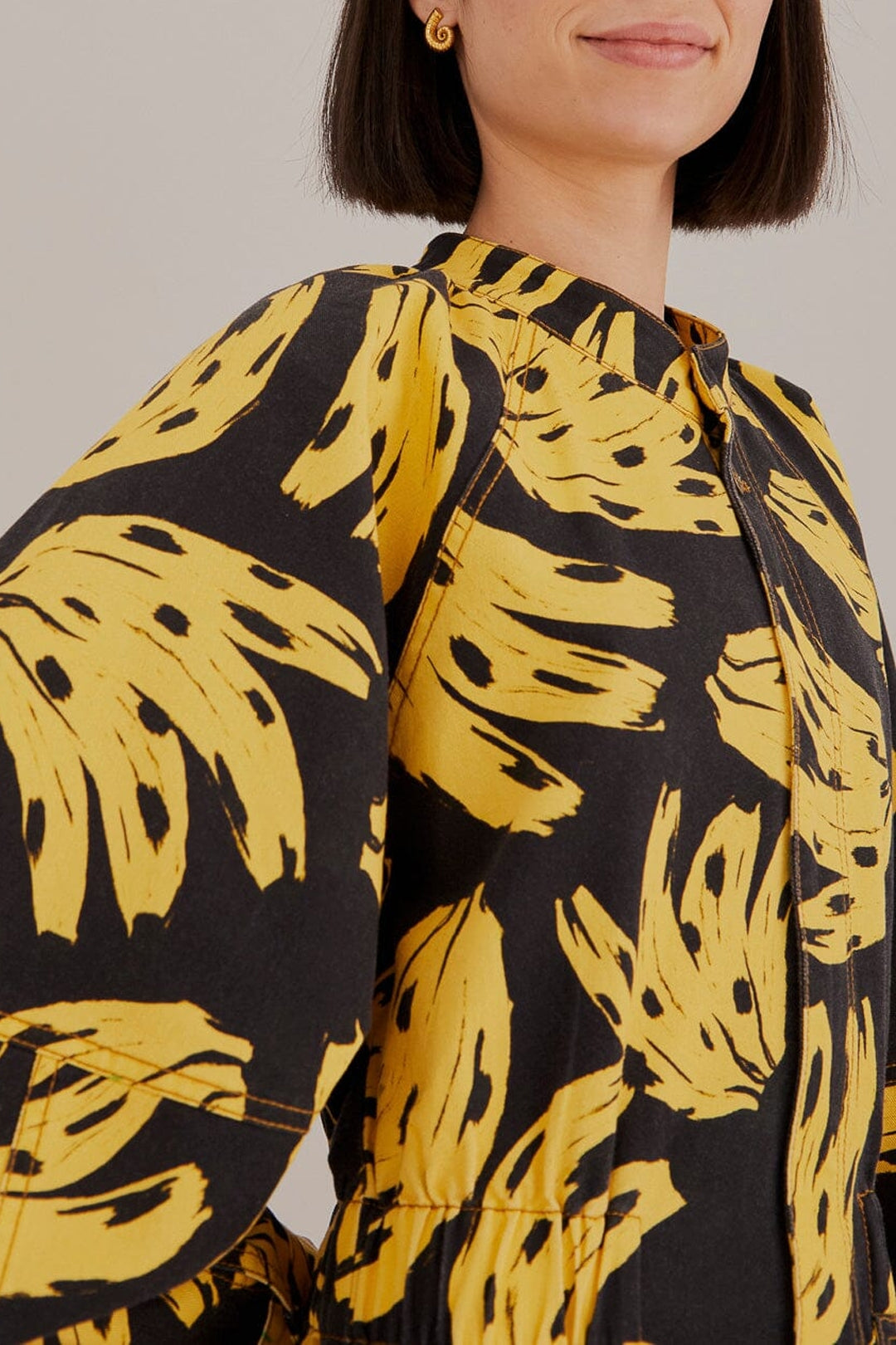 Combinaison Bossa Banana en coton - Jaune
