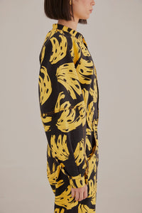 Combinaison Bossa Banana en coton - Jaune