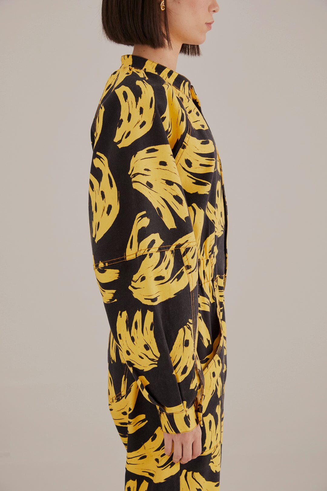 Combinaison Bossa Banana en coton - Jaune
