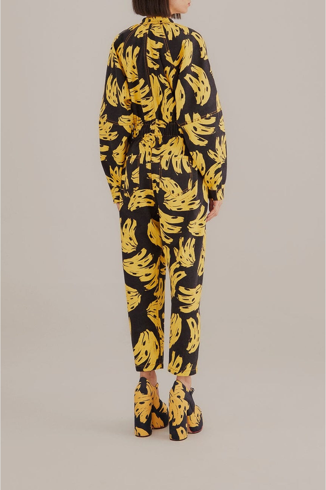 Combinaison Bossa Banana en coton - Jaune