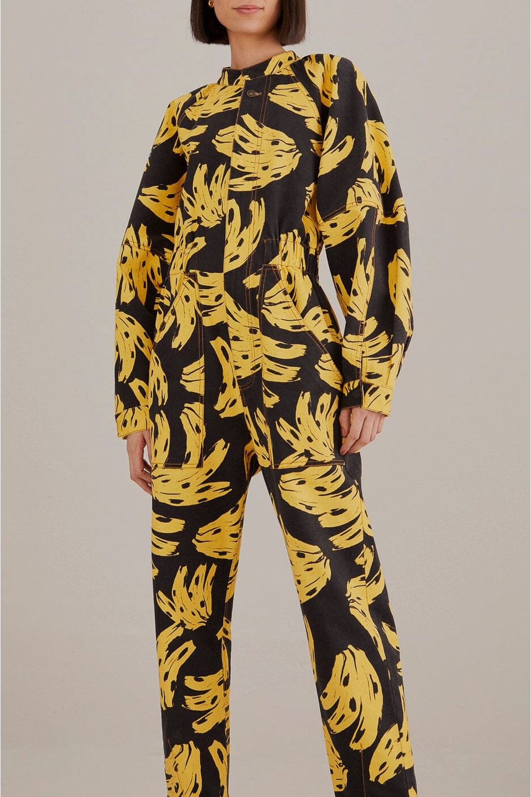 Combinaison Bossa Banana en coton - Jaune