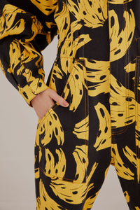 Combinaison Bossa Banana en coton - Jaune
