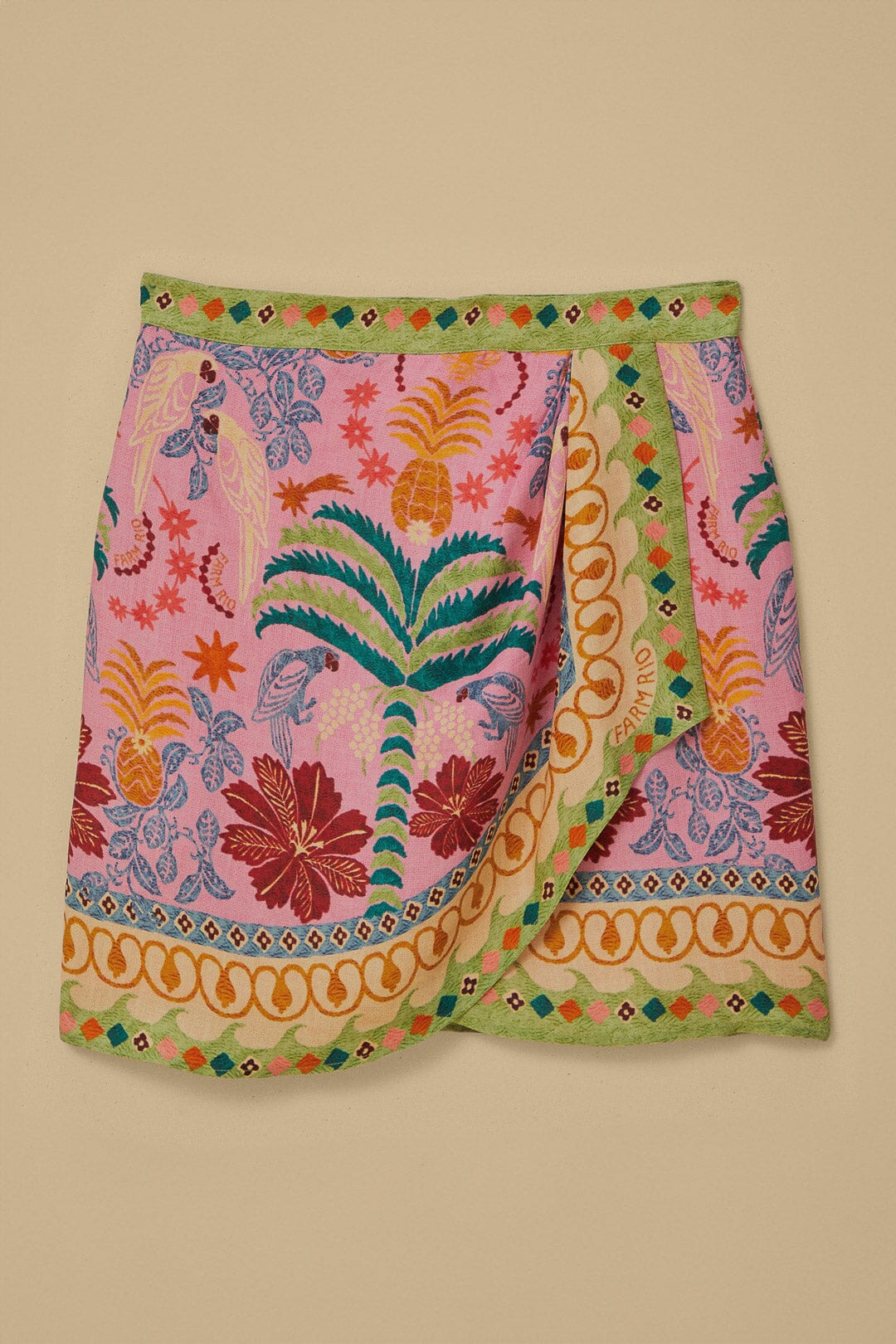 Mini jupe Fruits Queen - Rose